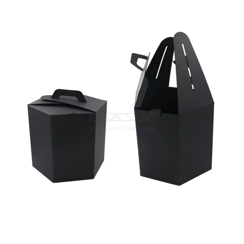Gift Box with Handle for Tree Cake