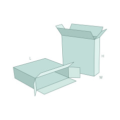 FEFCO 0203 Heavy-Duty Box – Overlapping Flaps for Maximum Strength