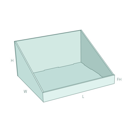 FEFCO 0804 – izveido displeja paplāti ar 3D priekšskatījumu | MAZUS