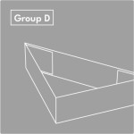Group D: Non-Long Seam Glued, Non-Rect. Surface