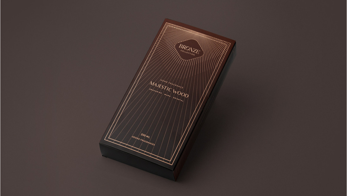 Mājas aromātu iepakojums BRONZE COLLECTION – skaistums, kura pamatā ir sarežģīta inženierija un dizains